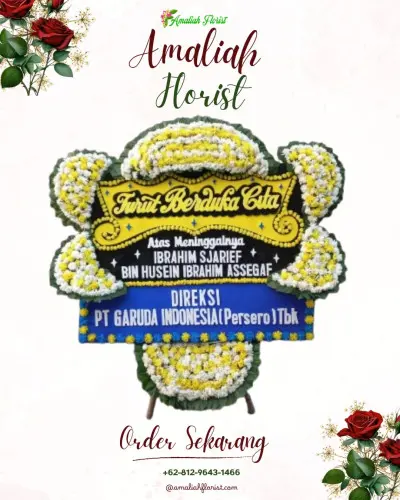 Papan Bunga Duka di Cileuksa